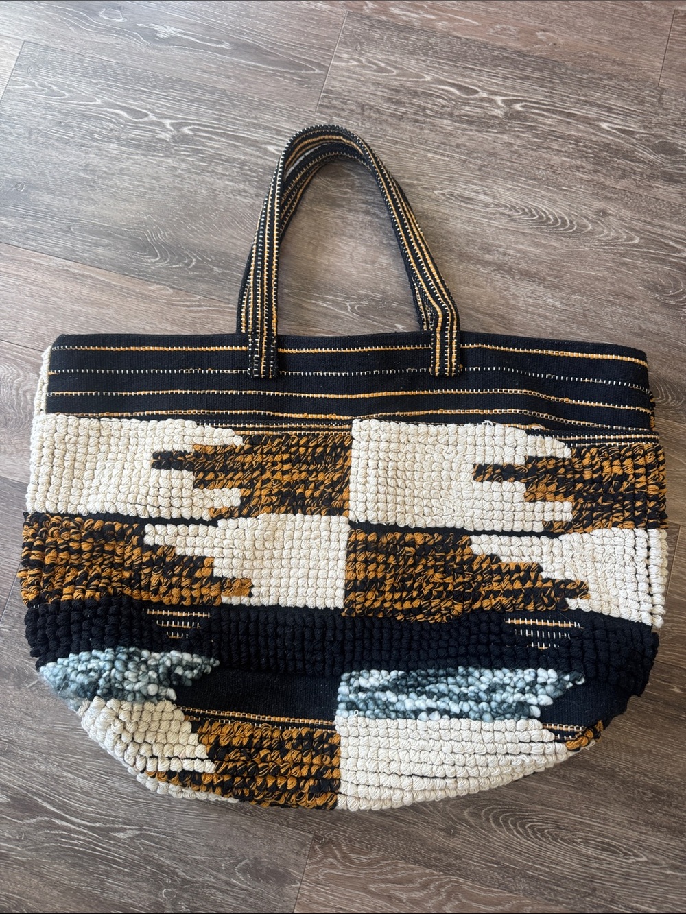 Amuse Society “On Vacation” Large Woven Tote